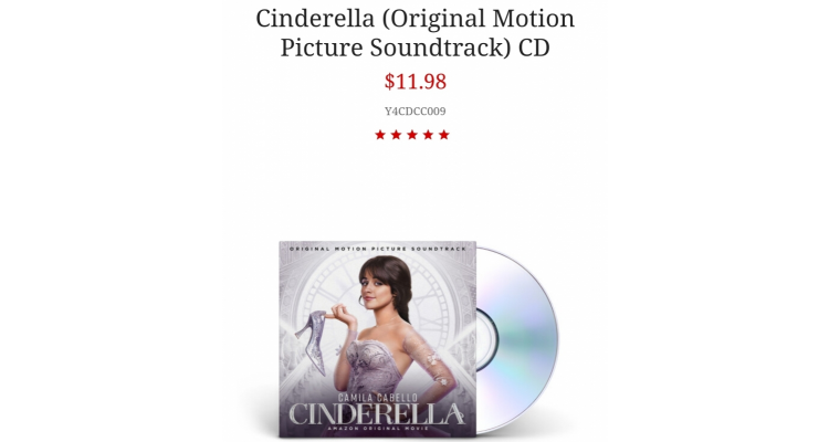 Camila cabello Cinderella原声带