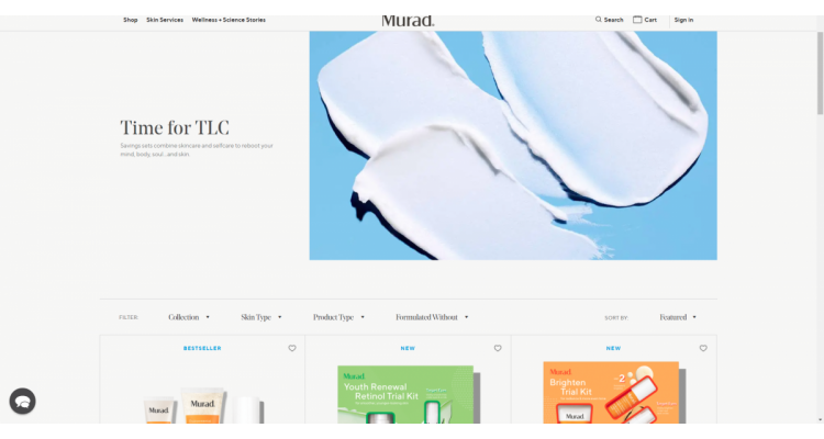 Murad Skin Care 精选护肤套装相当于低至3折