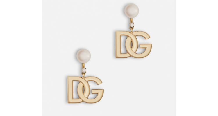 Dolce & Gabbana logo耳环