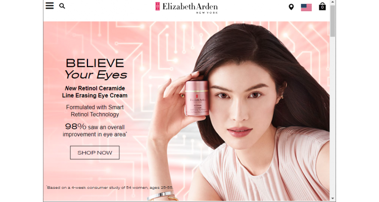 Elizabeth Arden 满$125享7折