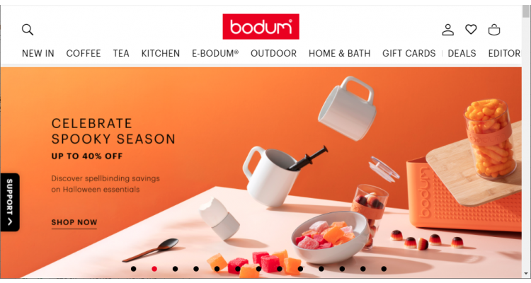 Bodum 丹麦时尚咖啡茶具 额外9折