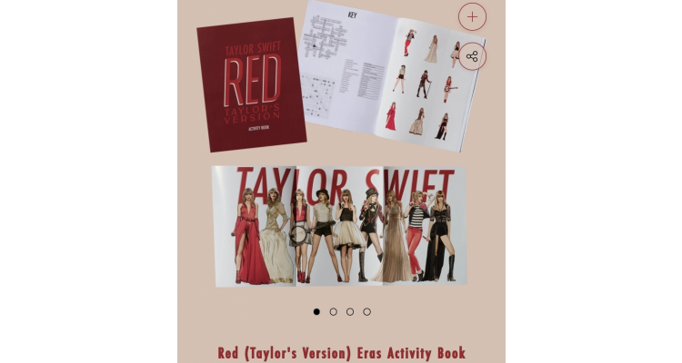 Taylor swift RED游戏书