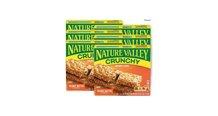 Nature Valley 燕麦花生黄油棒 72条