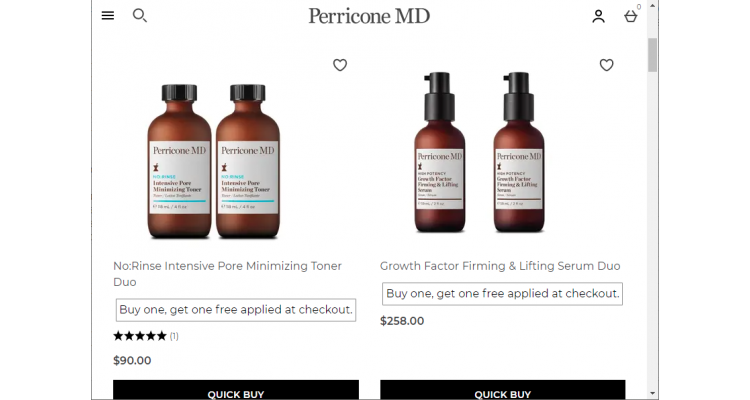Perricone MD 精选护肤买1送1
