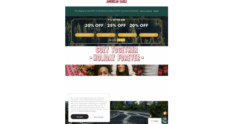 American Eagle 减价