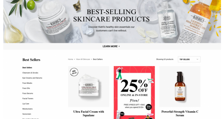 Kiehl's美国官网黑五优惠