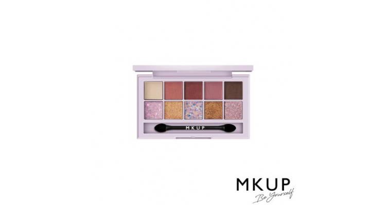 MKUP 美咖 烟花诱惑眼影盘-紫耀妳(精灵盘)