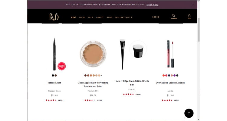KVD Vegan Beauty 眼线笔买1送1