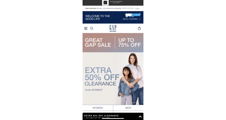 Gap Factory特价