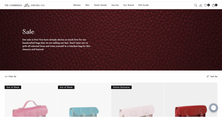 The Cambridge Satchel Company优惠