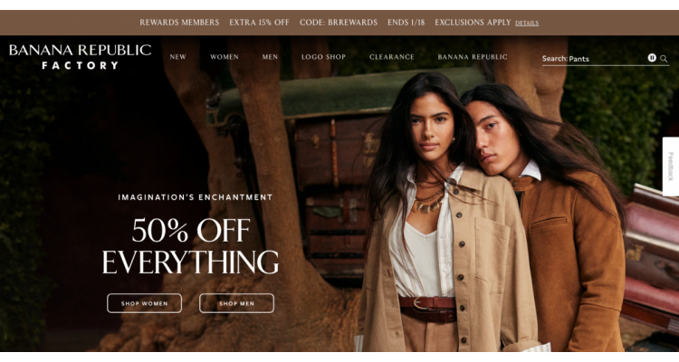 Banana Republic Factory半价
