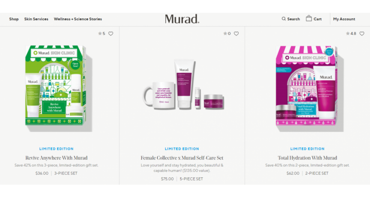 Murad Skin Care 部分精选享无门槛8折