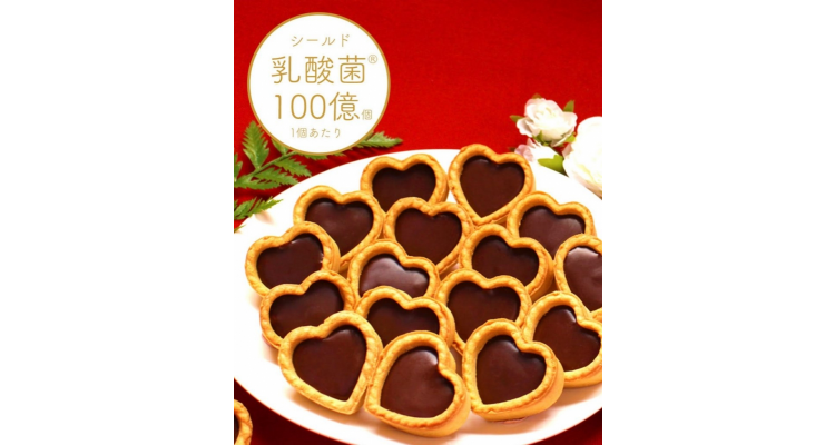 心形乳酸菌朱古力饼干礼盒