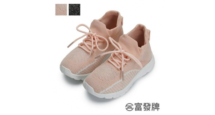 混色编织袜套儿童运动休闲鞋 女童运动鞋 儿童球鞋 