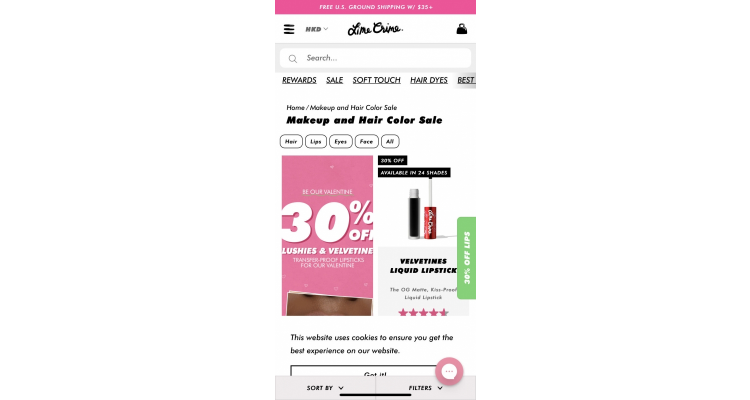 Lime Crime 特价