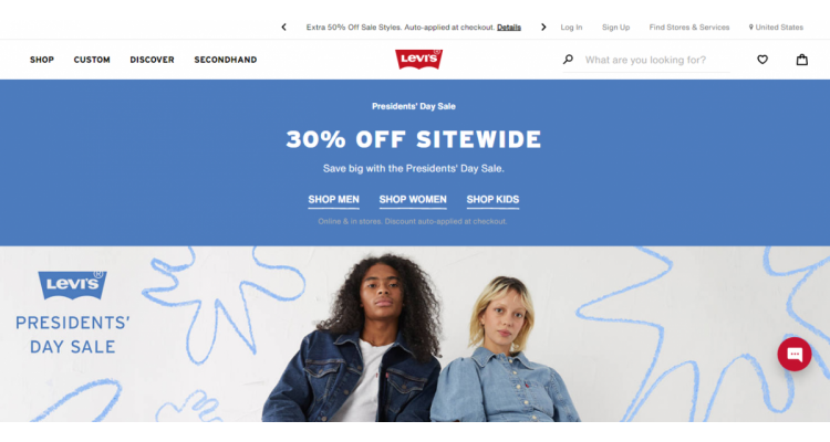 Levis 折扣区热卖 额外5折