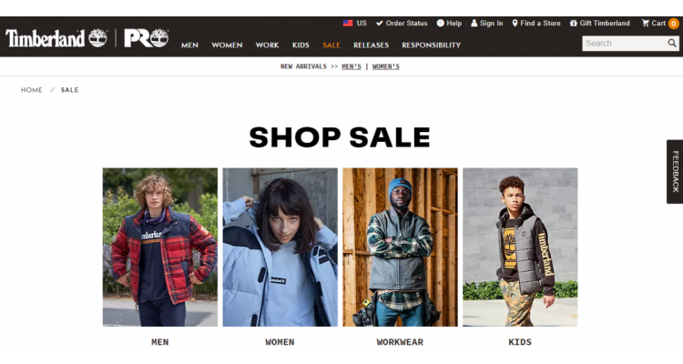 Timberland 折扣区热卖 额外8折
