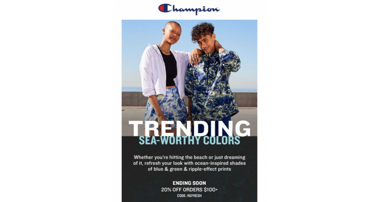 Champion US 8折限时优惠
