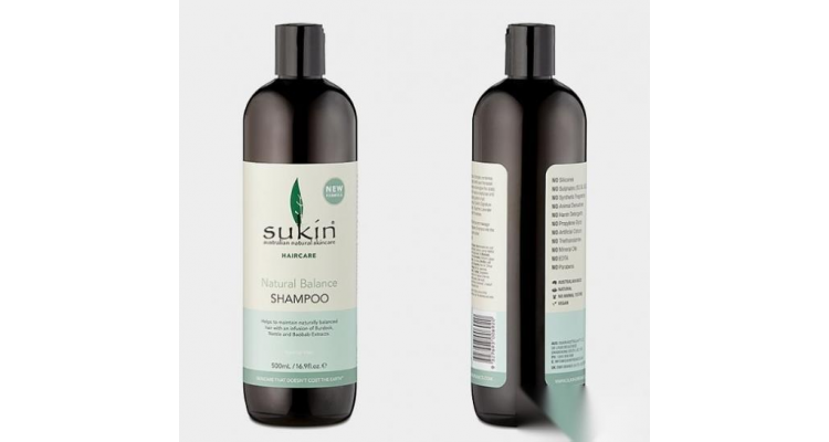 Sukin, 天然平衡洗发水