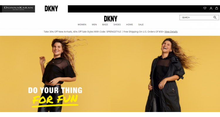 DKNY 美衣热卖 7折+折扣区额外6折