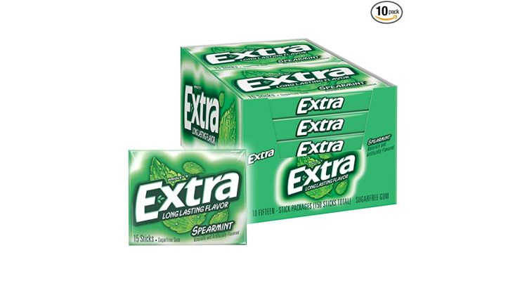 EXTRA留兰香无糖GUM