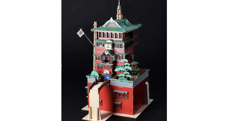 千与千寻油屋3D拼图