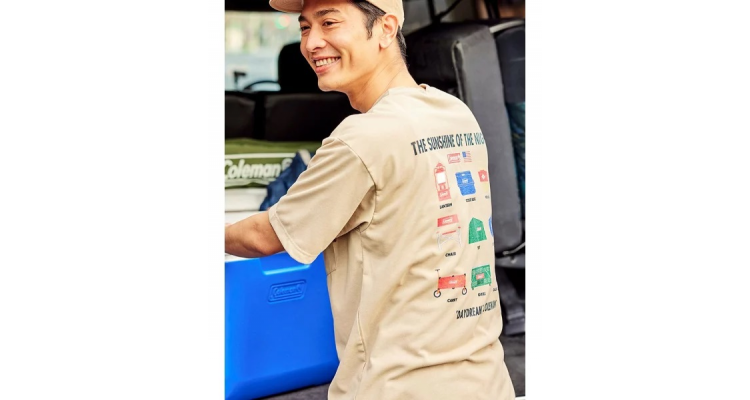 别注GOODSバックプリントTシャツ 