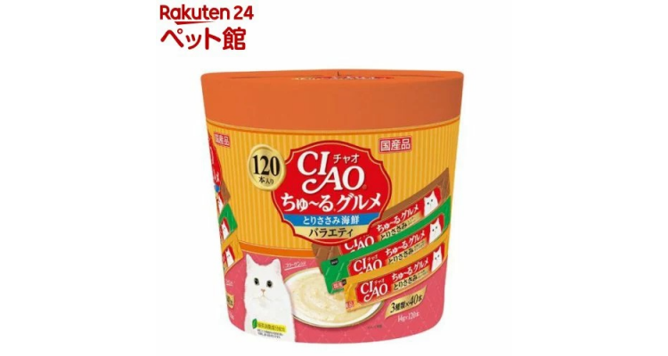 CIAO 鸡肉海鲜综合口味肉泥