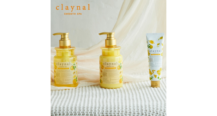 Claynal Smooth Spa 柚子洗发限量套装 