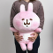 【カナヘイの小动物】ビッグサイズぬいぐるみ（うさぎ）
