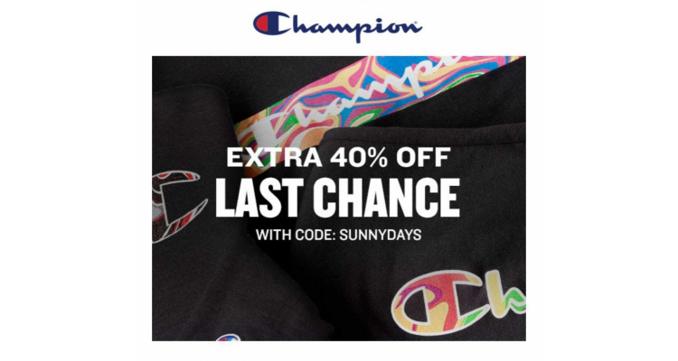 Champion US 指定货品快闪6折