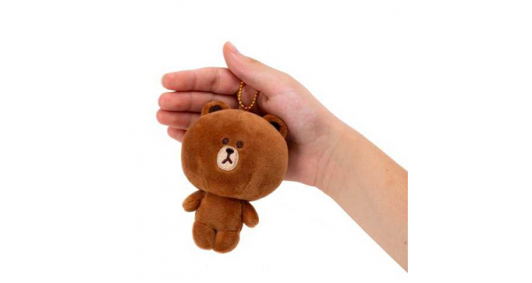 line 熊日本限定hug me 锁匙扣