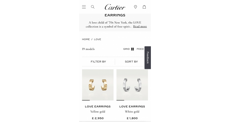 Clash de Cartier耳环