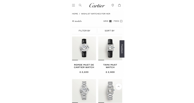 Pasha de Cartier系列腕表