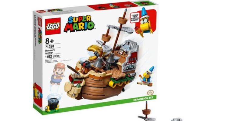 LEGO Super Mario系列 库巴的飞行船 71391