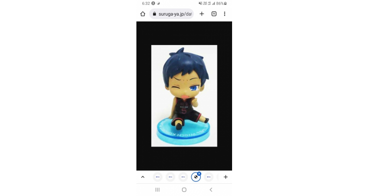 黑子的篮球 青峰大辉 桌面公仔系列扭蛋