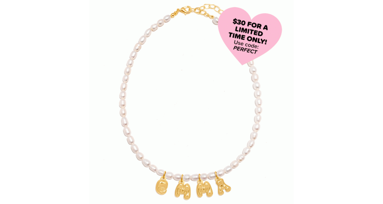 Custom Groovy Gal Necklace 淡水珍珠