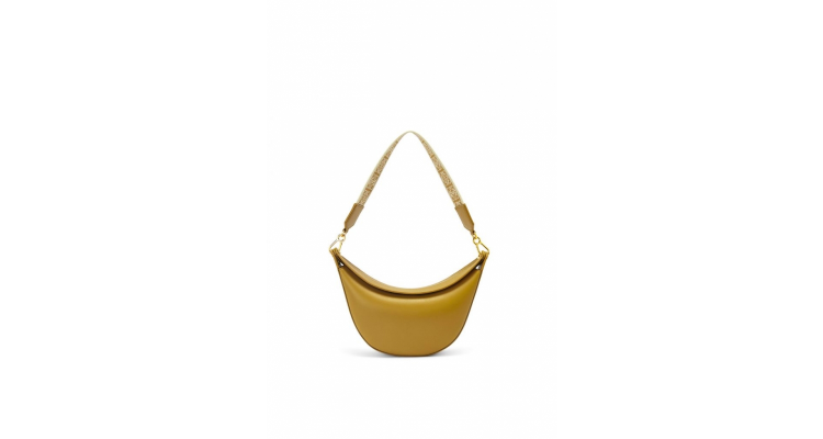 LOEWE Luna 小号缎面小牛皮缇花手袋