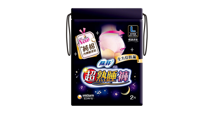 苏菲 超熟睡内裤型卫生棉L 