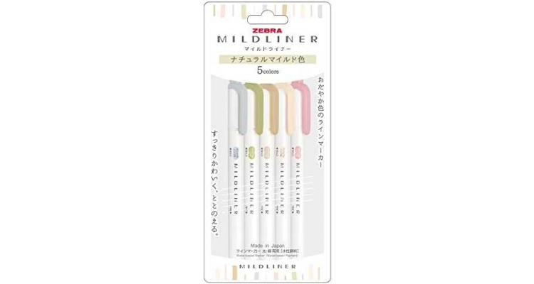 mildliner 萤光笔