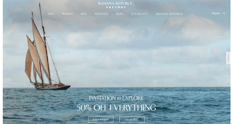 Banana Republic Factory低至半价