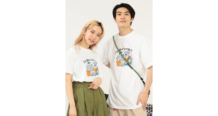 BEAMS 摇滚庆典圆领 T-shirt