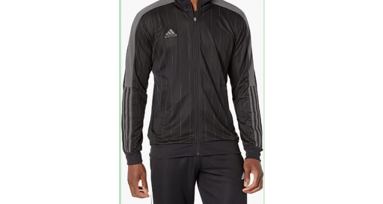 adidas Tiro 男士拉链夹克 L码打折