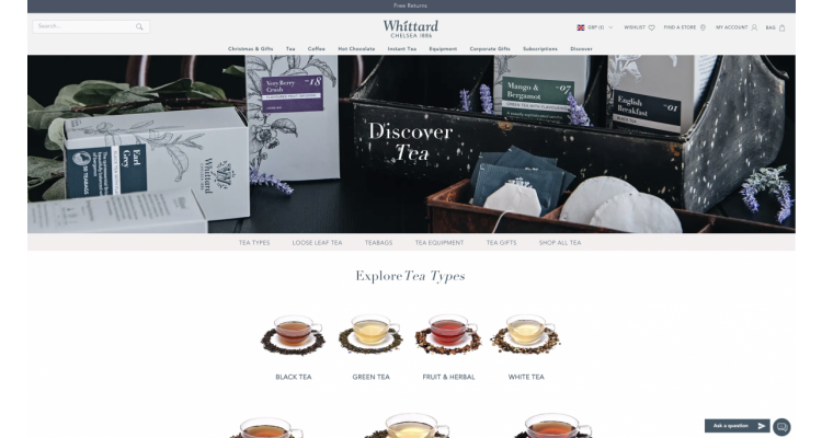 Whittard限定优惠