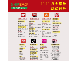 【2022年双11】八大平台活动解析