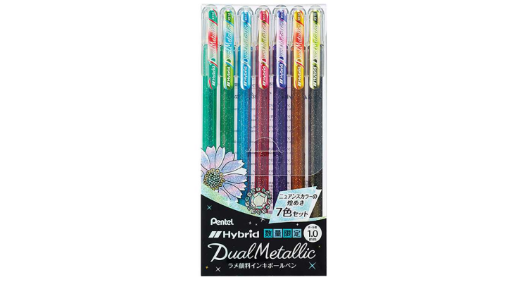 dual metallic 笔