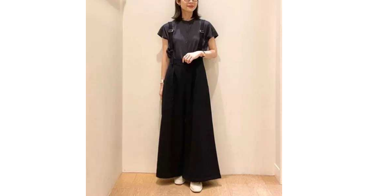beams 家吊带阔裤