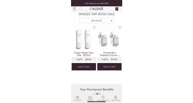 Caudalie 精选护肤买1送1