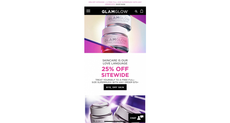 Glamglow 全场无门槛7.5折
