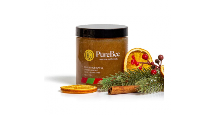 Purebee 圣诞限定身体磨砂膏
